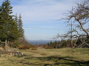 The view from Cider Hill Farm on North Haven Island.